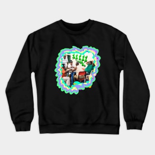 CARD GAME ON THE STREET Crewneck Sweatshirt